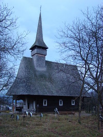 (cod 3127) Biserica de lemn din Glod, comuna Strâmtura