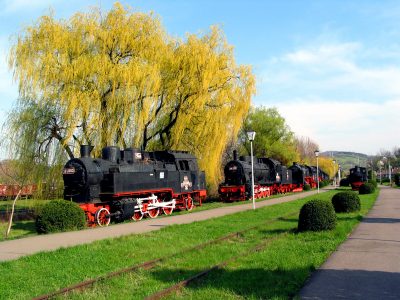 (cod 2410)  Muzeul de locomotive, Reșița